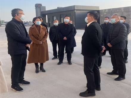 送溫暖，聽(tīng)心聲，論發(fā)展 | 孟津區(qū)委書(shū)記何武周等一行蒞臨鴻元軸承進(jìn)行新春慰問(wèn)