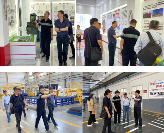 “訪企問需，聚焦發(fā)展”——中國軸協(xié)理事長周宇一行蒞臨鴻元軸承調(diào)研指導工作